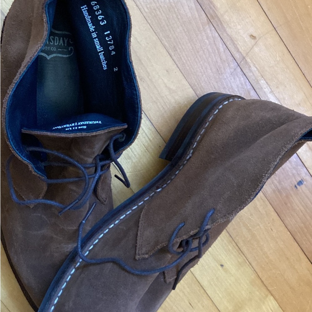 Men's Brown Suede Shoes
